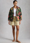 White Stuff Reversible Printed Quilted Jacket, Multi