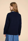 White Stuff Tula Knit Cardigan, French Navy