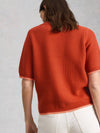 White Stuff Isabella Short Sleeve Cardigan, Orange