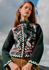 White Stuff Nomad Knit Jacket, Grey Multi