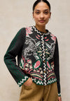 White Stuff Nomad Knit Jacket, Grey Multi