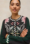 White Stuff Nomad Knit Jacket, Grey Multi