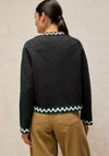 White Stuff Nomad Knit Jacket, Grey Multi