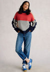 White Stuff Mary Colour Block Roll Neck Jumper, Multi