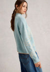 White Stuff Fenella Wool Blend Jumper, Blue