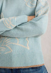 White Stuff Fenella Wool Blend Jumper, Blue