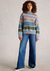 White Stuff Felicity Fair Isle Jumper, Blue