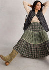 Mabel Mixed Print Skirt