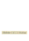 Widdop Bingham Home Sweet Home Plaque, Cream