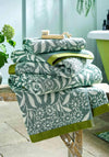 William Morris Michaelmas Daisy Towel, Green