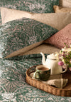 William Morris Honeysuckle & Tulip Sateen Duvet Cover Set, Green