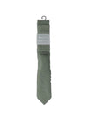 William Turner Birdseye Design Tie & Pocket Square, Green
