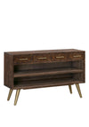 Fern Cottage Havana Low Bookcase, Brown
