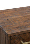 Fern Cottage Havana Low Bookcase, Brown