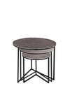 Fern Cottage Nest Of Round Tables, Set Of 3