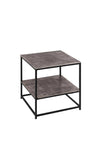 Fern Cottage Side Table With Shelf, Grey
