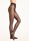 Wolford Satin Touch Tights 20 Denier, Nearly Black