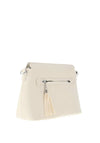 Zen Collection Pebbled Crossbody Bag, Beige