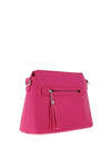 Zen Collection Pebbled Crossbody Bag, Rose