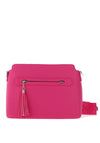 Zen Collection Pebbled Crossbody Bag, Rose