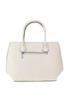 Zen Collection Colour Block Stripe Medium Grab Bag, White