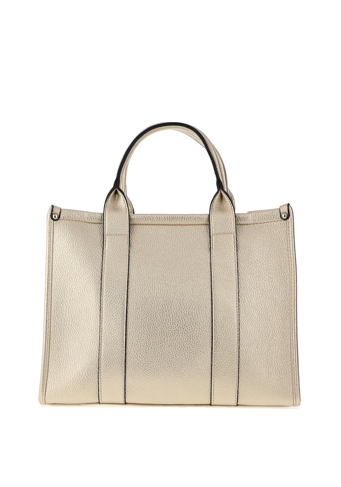 Zen Collection Debossed Quote Tote Bag, Gold
