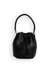 Zen Collection Drawstring Bucket Bag, Black