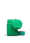 Zen Collection Double Pocket Smartphone Mini Crossbody Bag, Bright Green