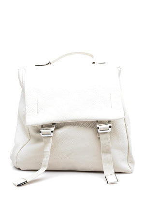 Zen Collection Flap Over Medium Convertible Backpack, Cream