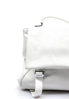 Zen Collection Flap Over Medium Convertible Backpack, White
