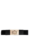 Serafina Collection Embellished Buckle Belt, Black