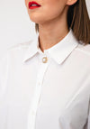 Serafina Collection Embellished Button Cover, Gold
