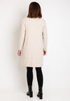 Serafina Collection Light Weight Open Cardigan, Beige