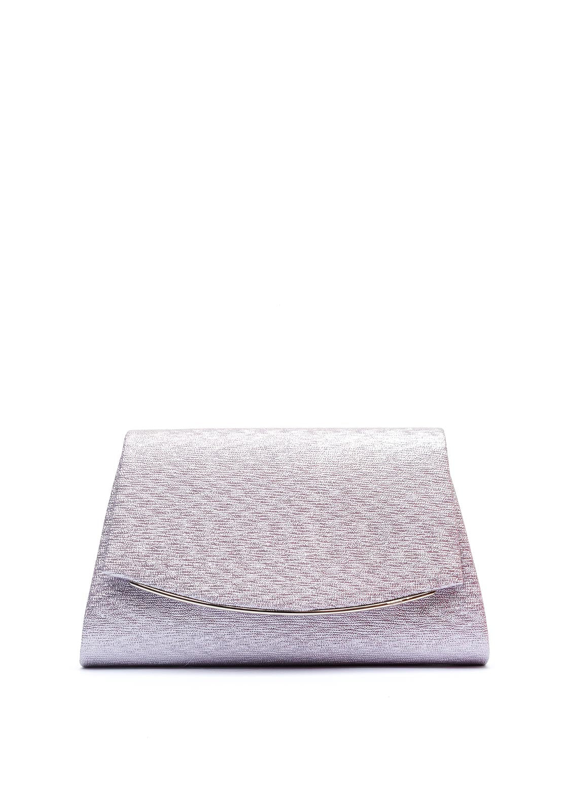 Zen Collection Textured Flap Over Clutch, Lilac