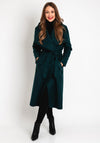 Serafina Collection One Size Wrap Coat, Dark Green