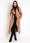 Serafina Collection One Size Wrap Coat, Taupe