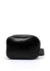 Zen Collection Metallic Striped Crossbody Bag, Black