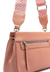 Zen Collection Aztec Thick Strap Crossbody Bag, Pink