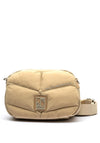 Pepe Moll Quilted Crossbody Bag, Sand