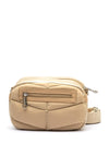 Pepe Moll Quilted Crossbody Bag, Sand
