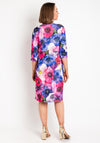 Coco Doll Tropez Floral Pencil Dress, Purple Multi