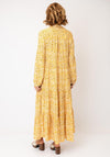 Serafina Floral Print Maxi Dress, Yellow