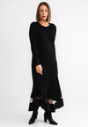 Malissa J Tulle Hem Dress, Black