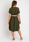The Serafina Collection One Size Lightweight Tunic Dress, Khaki