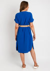 The Serafina Collection One Size Lightweight Tunic Dress, Royal Blue