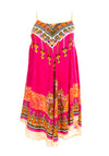 Serafina Collection Luna Print Midi Dress, Pink