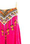 Serafina Collection Luna Print Midi Dress, Pink