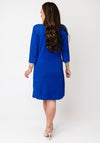Serafina Collection Textured Tunic Dress, Blue