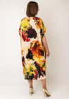 Serafina Collection One Size Watercolour Print Shirt Dress, Multi-Coloured