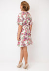 Serafina Collection Floral Print Mini Dress, Pink